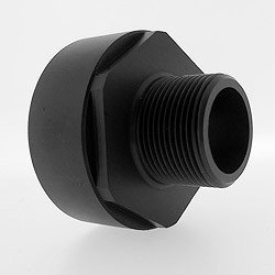 IBC adapter S60x6 HDPE met 1 1/4" buitendraad
